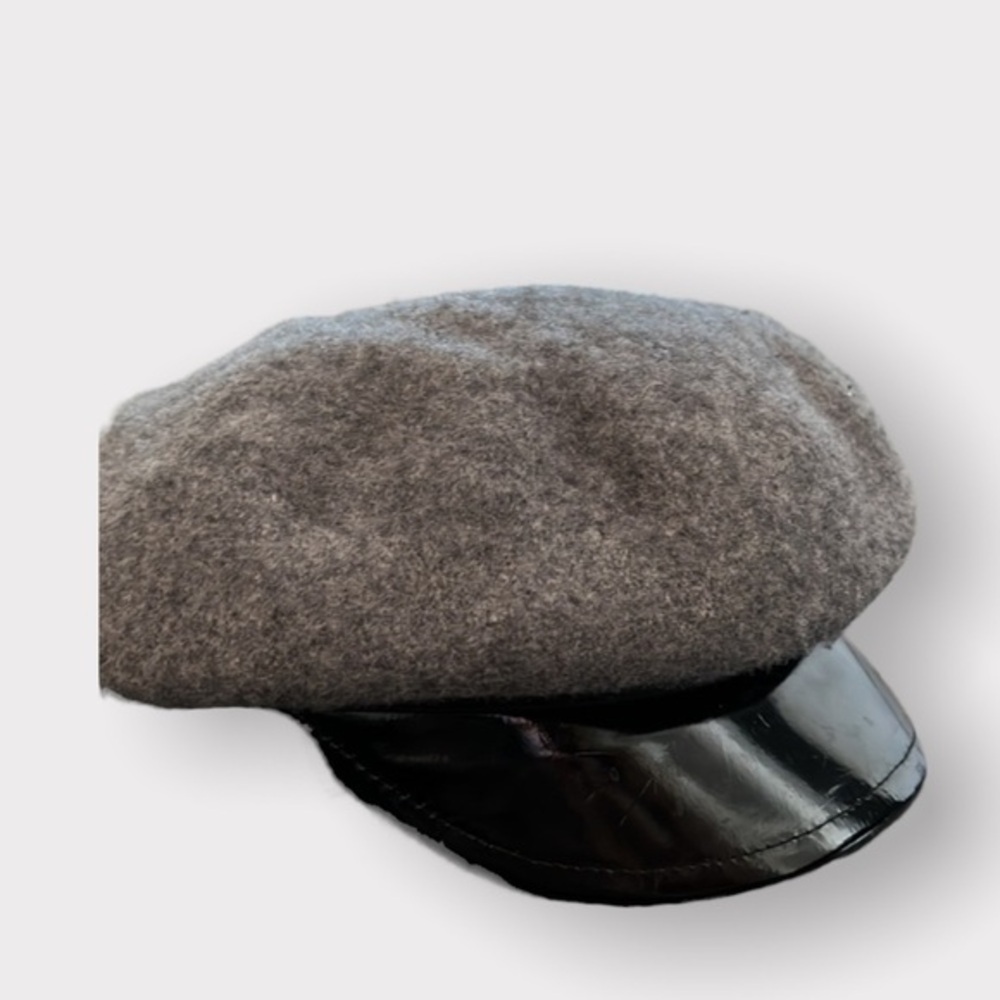 Gray fabric  hat